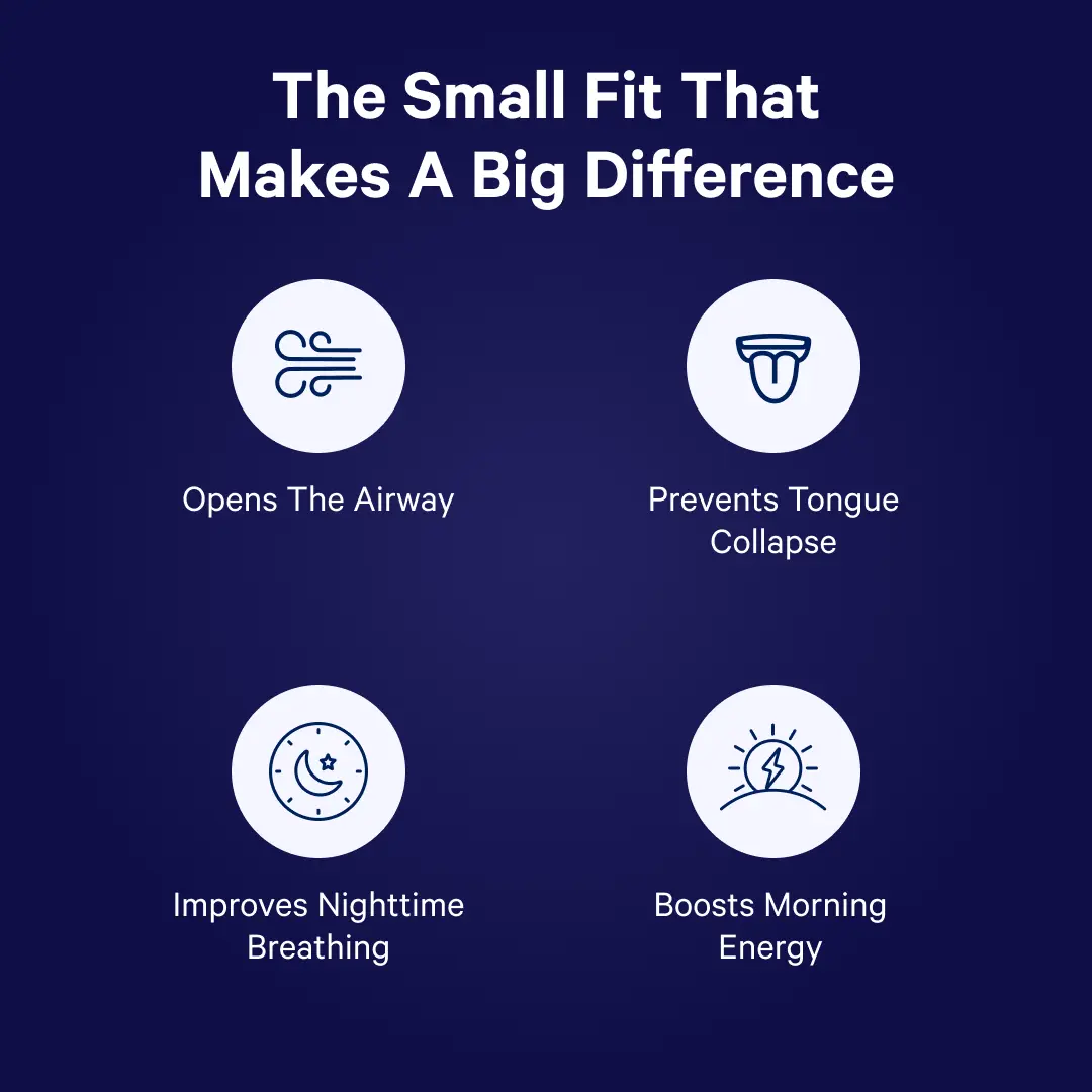 Sleep apnea guard slide